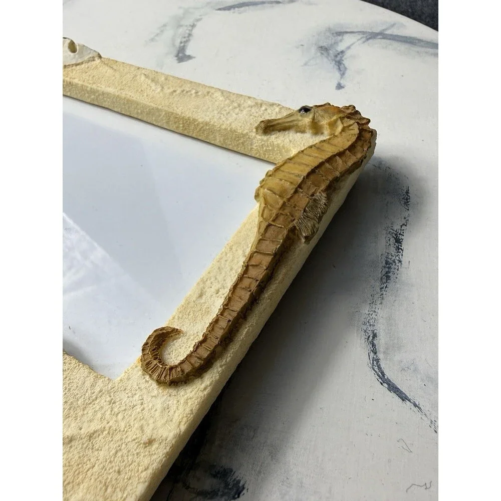 Vintage Life Echoes Sea 4 X 6 Picture Frame Sea Horse Sand Starfish
